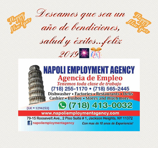 Employment Agency «Napoli Employment Agency», reviews and photos, 79-15 Roosevelt Ave, Jackson Heights, NY 11372, USA