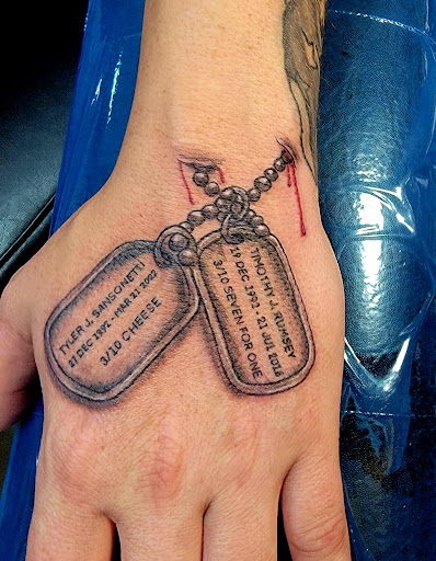 Explore bermuda tattoo ideas, creative tattoo ideas in Malvern, available at BingBong Ink Limited