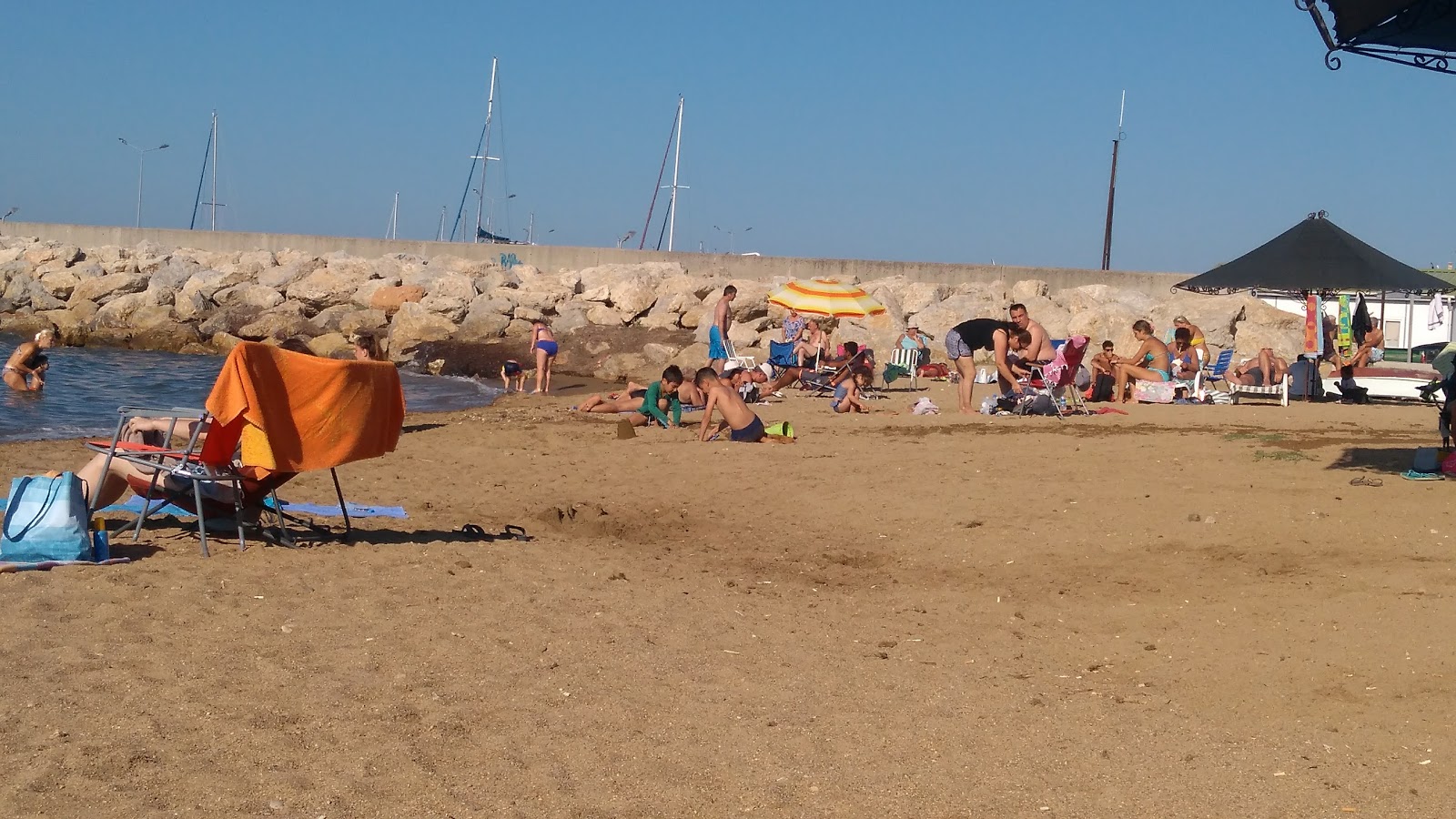 Photo de Delicate beach zone des équipements