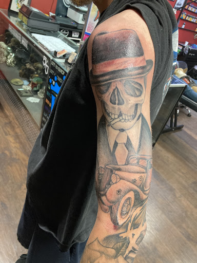 Explore cover up tattoo ideas for wrist, creative tattoo ideas in Bullhead City, available at Smoke and Dagger Tattoo