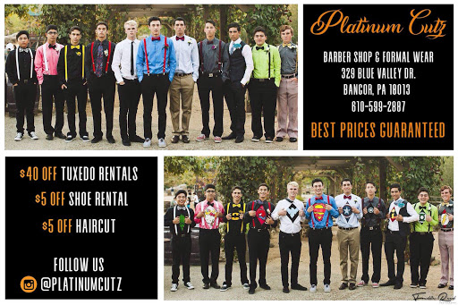 Barber Shop «Platinum Cutz Barber & Tattoo», reviews and photos, 329 Blue Valley Dr, Bangor, PA 18013, USA