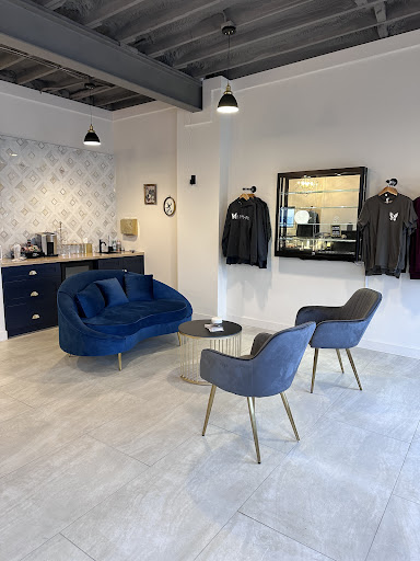 Explore men's face tattoo ideas, creative tattoo ideas in Highland, available at Nephilim Studios