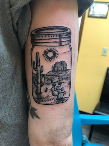 Explore tattoo ideas for guys chest, creative tattoo ideas in Marietta, available at Lure Tattooing & Piercing LLC