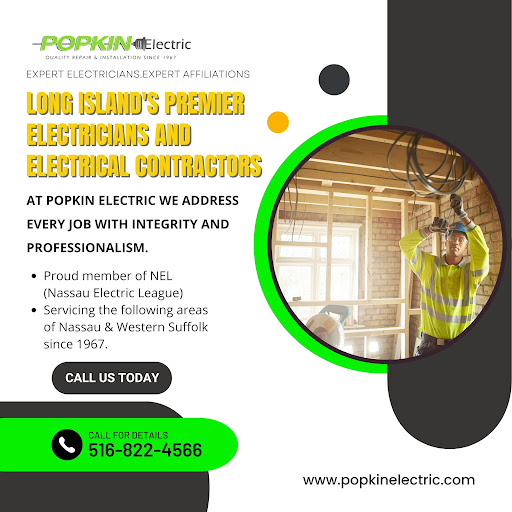 Electrician «Popkin & Son Electric Services Inc», reviews and photos, 87 Engineers Dr, Hicksville, NY 11801, USA