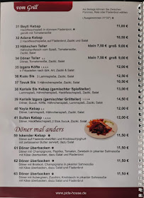 Menu du Pide House Restaurant à Leer