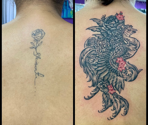 Explore titanic tattoo ideas, creative tattoo ideas in Goshen, available at Lady Luck Studio