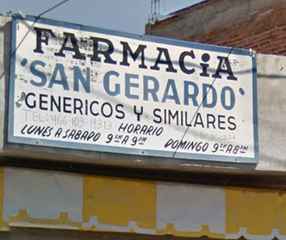 Farmacia San Gerardo Cielito Lindo 108, San Cristobal, 38900 Salvatierra, Gto. Mexico