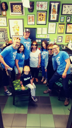 Explore under chin tattoo ideas, creative tattoo ideas in Ormond Beach, available at Shamrock Tattoo