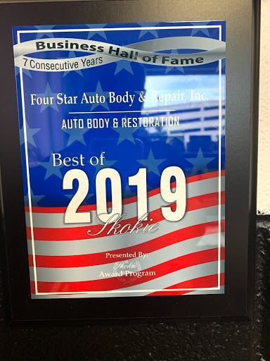 Auto Body Shop «4 Star Auto Body», reviews and photos, 8131 Skokie Blvd, Skokie, IL 60077, USA