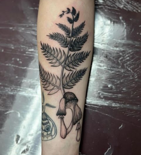 Explore mother step daughter tattoo ideas, creative tattoo ideas in Bryan, available at The Blackest Crow Tattoo Studio