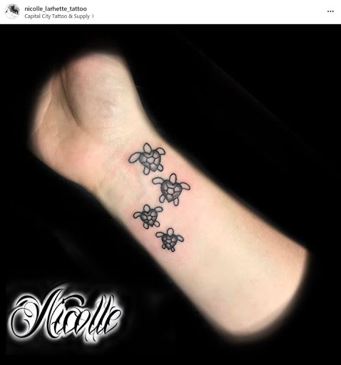 Explore prayer hands tattoo ideas, creative tattoo ideas in Concord, available at Capital City Tattoo LLC