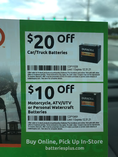 Car Battery Store «Batteries Plus Bulbs», reviews and photos, 13002 Seminole Blvd, Largo, FL 33778, USA