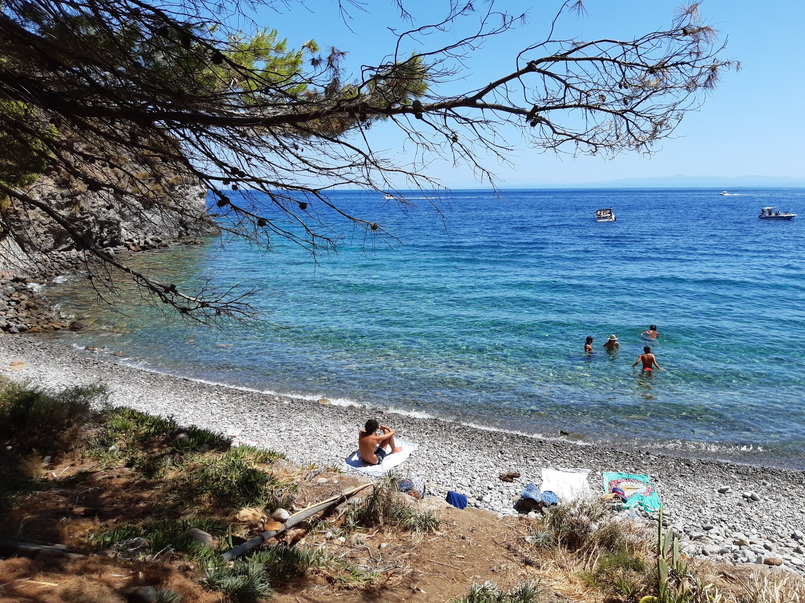 Foto di Spiaggia de La Forbice con baia piccola