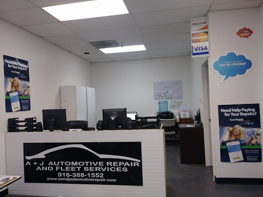 Auto Repair Shop «A & J Automotive Repair and Fleet Services», reviews and photos, 8838 Elder Creek Rd, Sacramento, CA 95828, USA