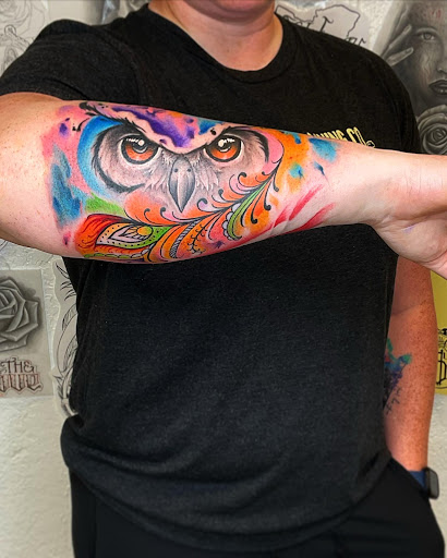 Explore chess piece tattoo ideas, creative tattoo ideas in El Paso, available at Mind Over Needle Tattoo Studio