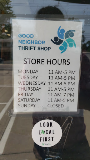 Thrift Store «Good Neighbor Thrift Shop», reviews and photos, 32087 Electric Blvd, Avon Lake, OH 44012, USA