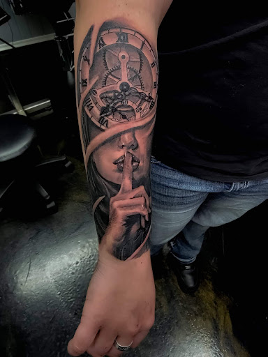 Explore elephant tattoo ideas for men, creative tattoo ideas in Orem, available at The Tattoo Shop