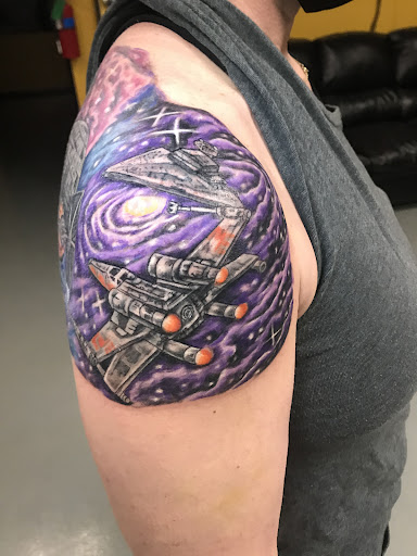 Explore nautical tattoo ideas, creative tattoo ideas in Taylor, available at Solid Tattoo LLC