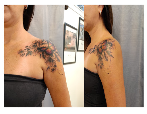 Explore longhorn tattoo ideas, creative tattoo ideas in Hebron, available at Explosive Ink Tattoo