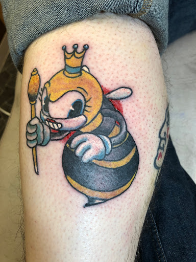 Explore simple pokemon tattoo ideas, creative tattoo ideas in Calumet, available at Tattooing by Big Ben