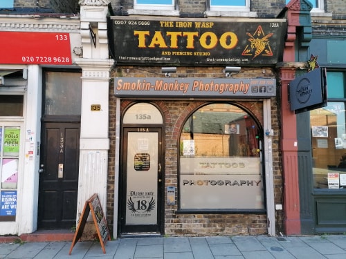The Iron Wasp Tattoo and Piercing Studio - London