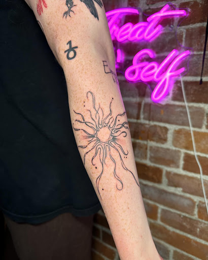 Explore forearm tattoo ideas small, creative tattoo ideas in Belgrade, available at The Loyal Sparrow Tattoo and Piercing