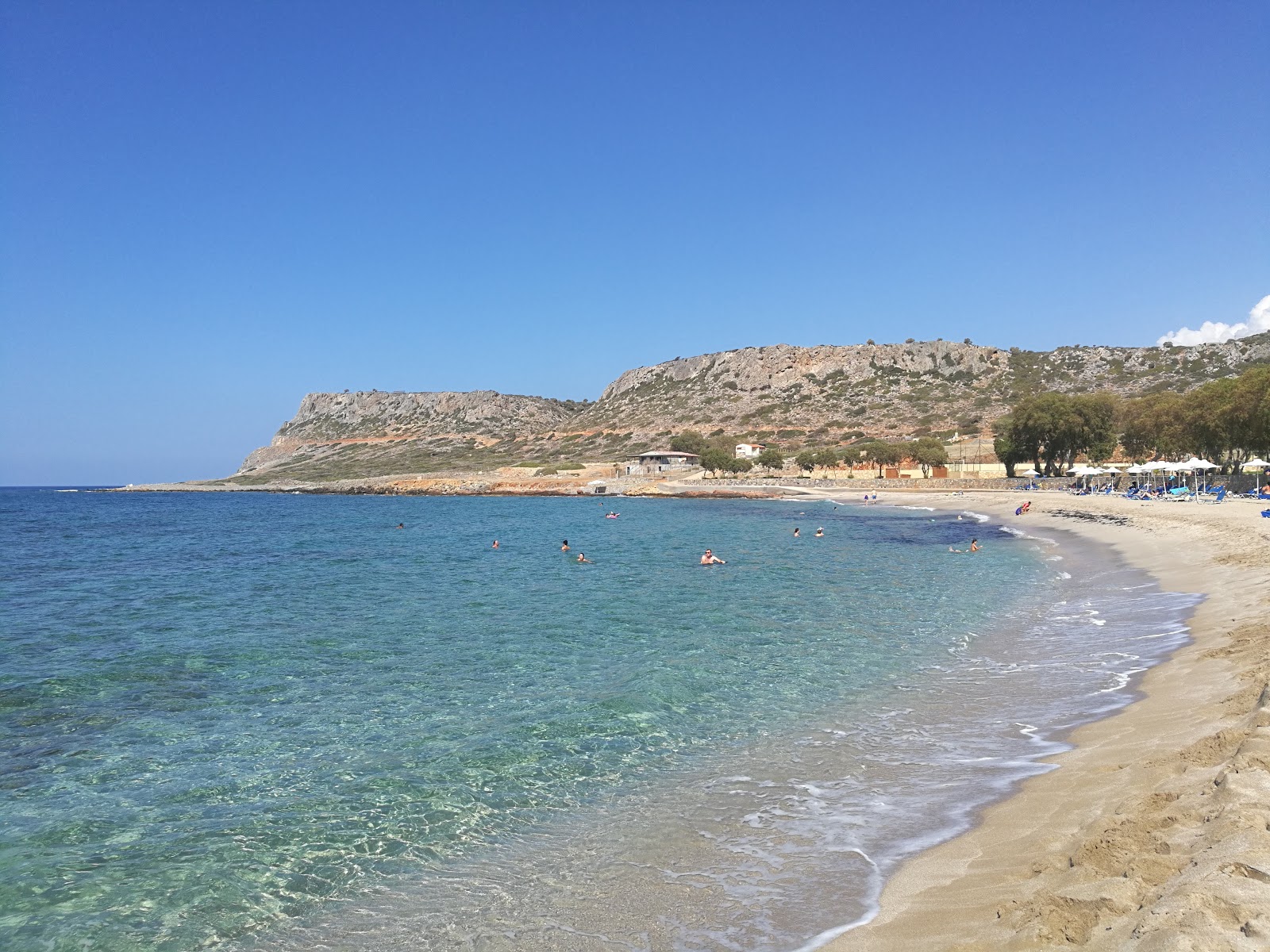 Photo of Spiliada beach with partly clean level of cleanliness