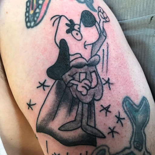 Explore marvin the martian tattoo ideas, creative tattoo ideas in Shippensburg, available at Guerilla Tattoo
