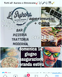 Menu du L’aurora pizzeria trattoria Moderna bar à Stroncone