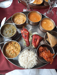 Thali du Restaurant indien Le Taj à Six-Fours-les-Plages - n°1