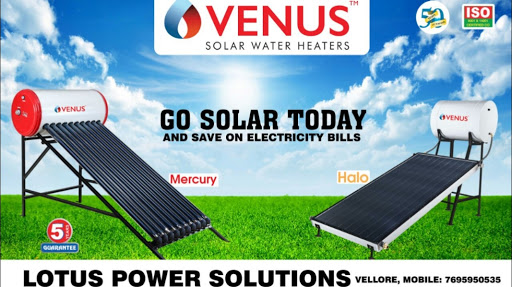 Venus Solar Water Heater In Vellore - Solar Hot Water System Supplier in  Vellore