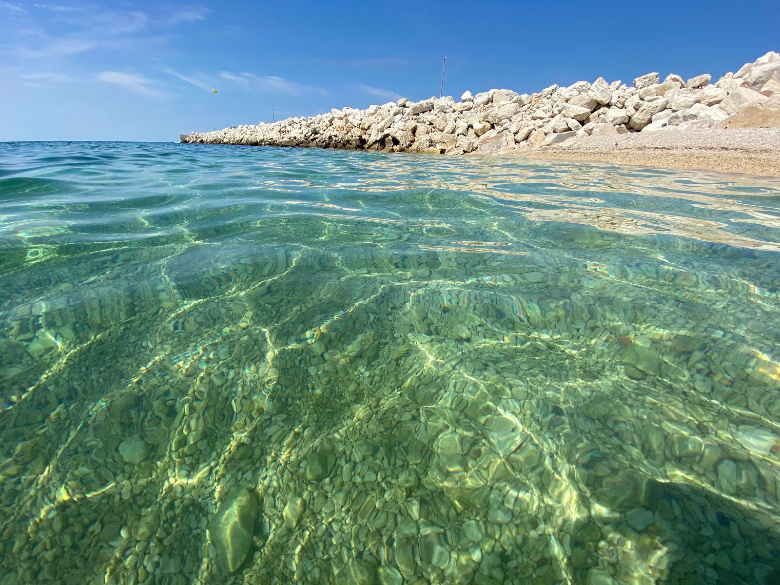 Zdjęcie Umag wild beach dziki obszar