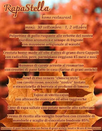 Rapastella Home Restaurant à Amelia menu