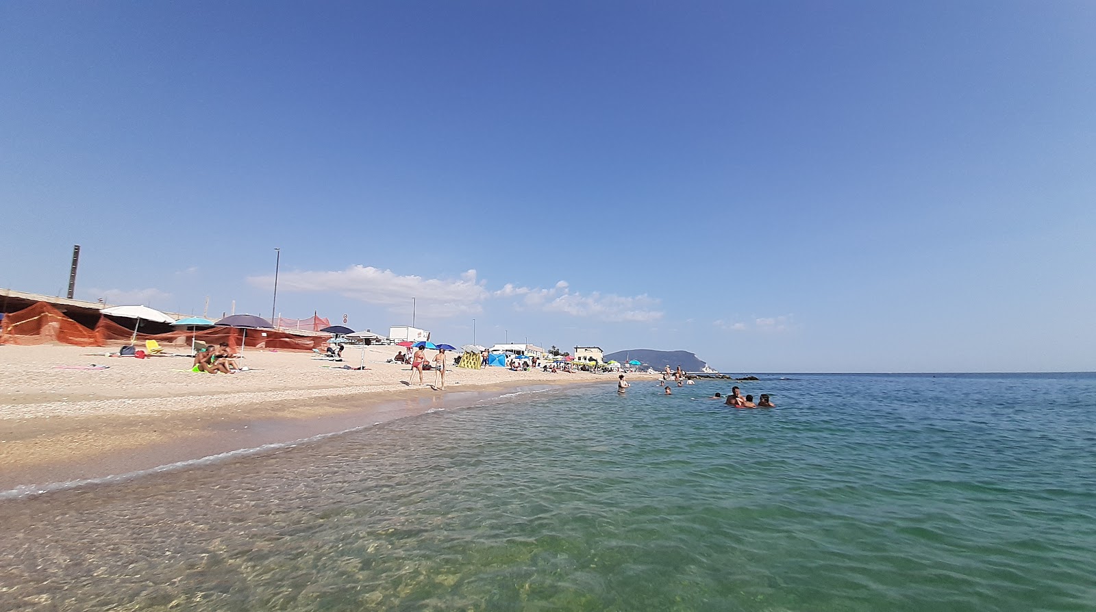 Valokuva Spiaggia dei Scossicciista. - hyvä lemmikkiystävällinen paikka lomalle
