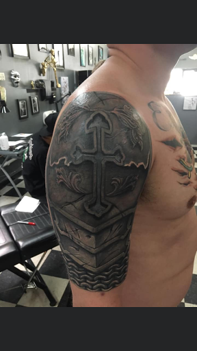 Explore simple neck tattoo ideas, creative tattoo ideas in Stevens Point, available at Black Rabbit Tattooing