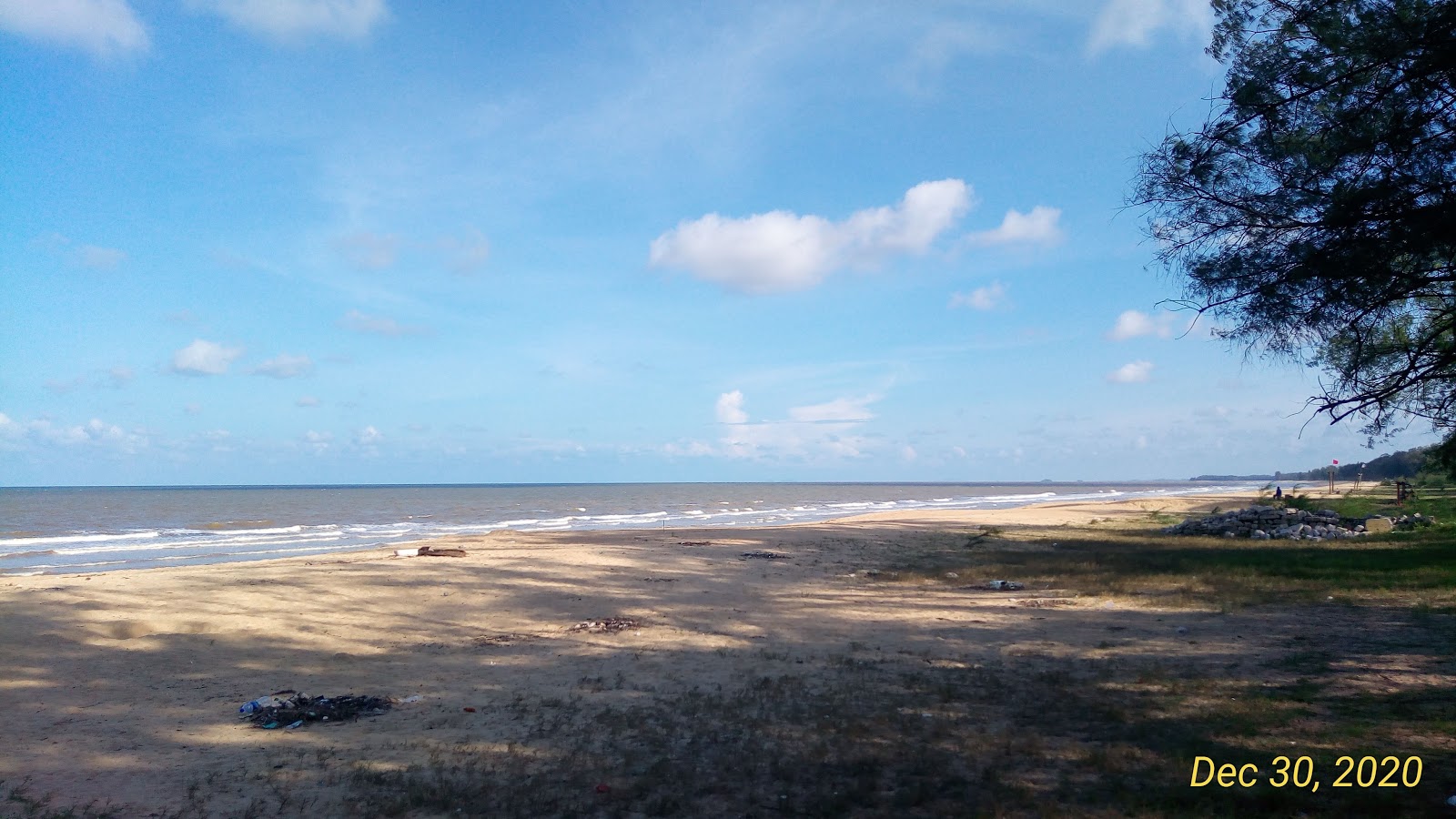 Foto av Rantau Panjang Beach med turkosa vatten yta