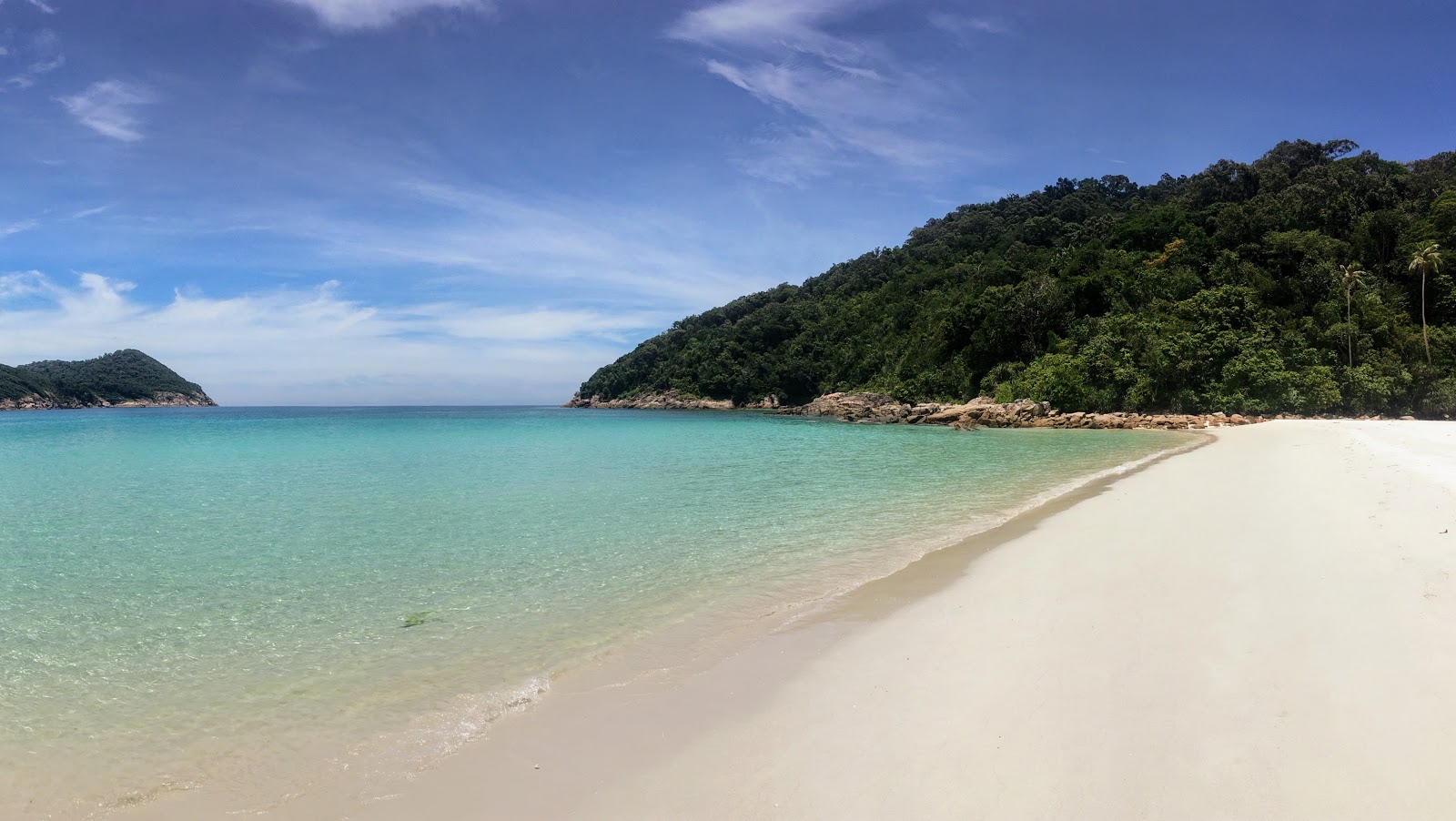 Photo of Turtle's Beach with white sand surface