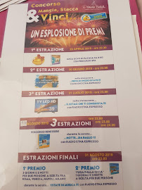 Menu du Panino Beach à Acireale