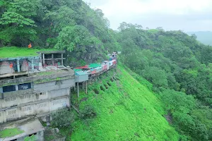 Mahalakshmi temple dahanu hill view image