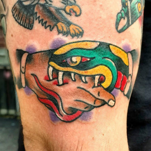 Explore father son tattoos ideas, creative tattoo ideas in Pittsburgh, available at Atlas and Anchor Tattoo