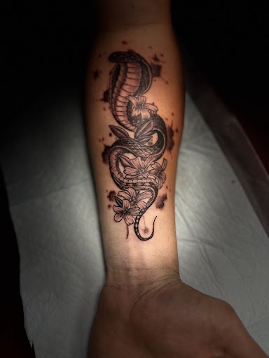 Explore cherry blossom tree tattoo ideas, creative tattoo ideas in Williamsburg, available at 315 underground INK LLC