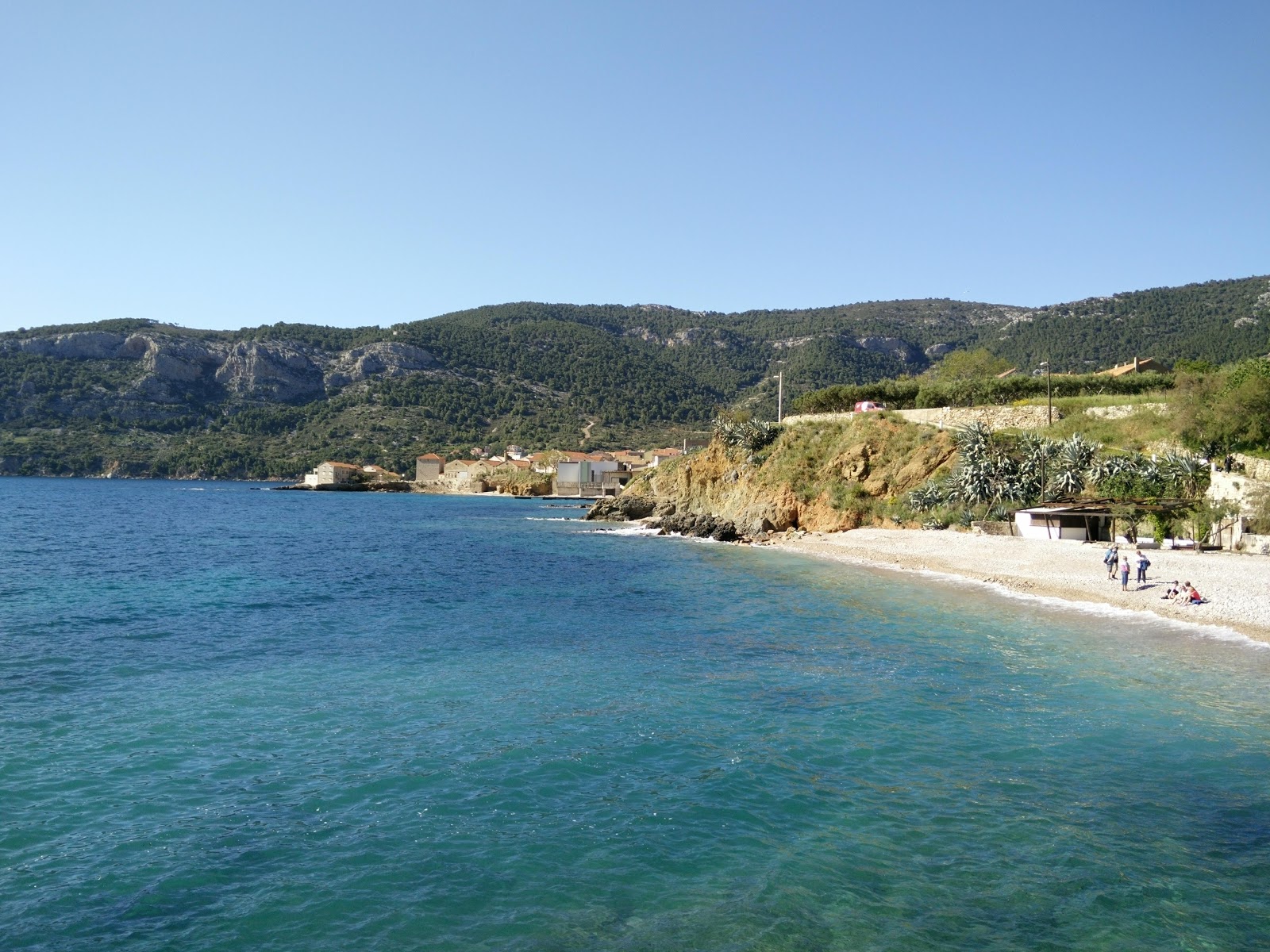 Kamenica beach'in fotoğrafı - tatil için iyi evcil hayvan dostu nokta