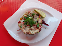 Plats et boissons du Restaurant de spécialités à base de poisson-pêcheur Le Poisson Rouge à Vieux-Boucau-les-Bains - n°18