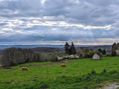 Aire camping car à Bénévent-l'Abbaye
