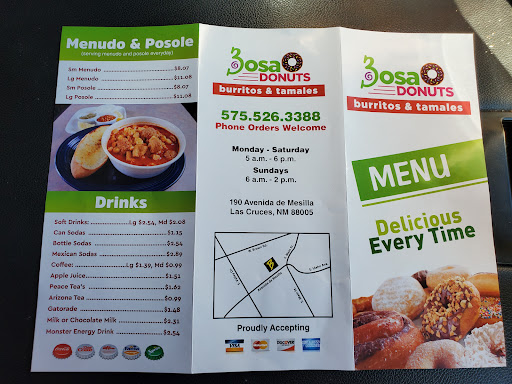 Donut Shop «Bosa Donuts & Burritos», reviews and photos, 190 Avenida de Mesilla, Las Cruces, NM 88005, USA