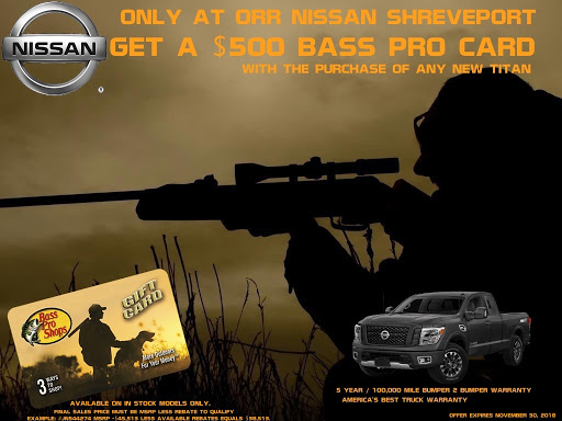 Car Dealer «Orr Nissan Shreveport», reviews and photos, 1240 E Bert Kouns Industrial Loop, Shreveport, LA 71105, USA