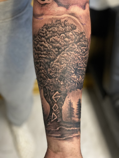 Explore tattoo ideas mushroom, creative tattoo ideas in Oak Grove, available at Empire28 Tattoo Studios