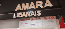 Amara traiteur libanais à Maisons-Laffitte carte