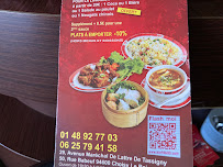 Menu / carte de Restaurant Kin à Choisy-le-Roi