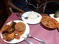 Plats et boissons du Restaurant de spécialités d'Afrique de l'Ouest Akwaba Lounge à Paris - n°2